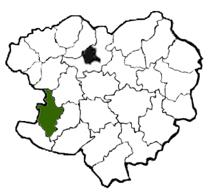 Красноградский район на карте