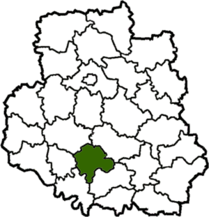 Томашпольский район на карте