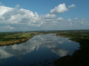 Река Вятка в районе г.Кирова