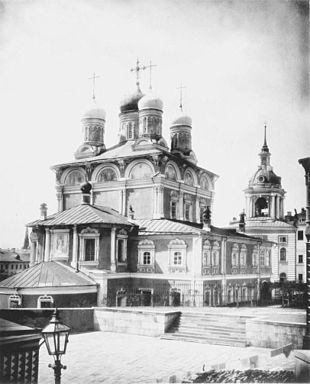Знаменский монастырь.Собор Знамения Пресвятой Богородицы. 1882 год