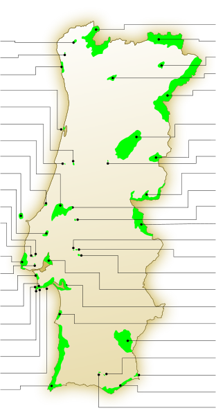 Portugal - areas protegidas.svg