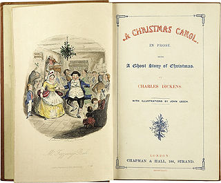320px Charles Dickens A Christmas Carol Title page First edition 1843