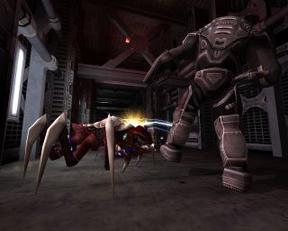 Снимок экрана из игры Tremulous