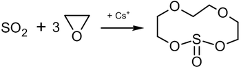 Синтез 1,3,6,9,2λ4-Тетраоксатиа-2-циклоундеканона
