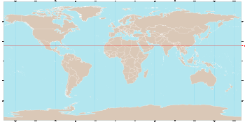 350px World map with tropic of cancer.svg