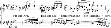 BWV 244 Incipit Nr. 10 Buß und Reu.svg