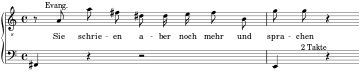 BWV 244 Incipit Nr. 59 Sie schrieen aber.svg