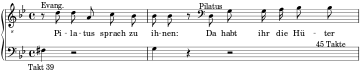 BWV 244 Incipit Nr. 77 Pilatus sprach zu ihnen.svg