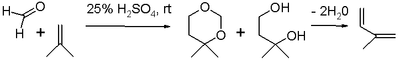 Isoprene Prins reaction.png