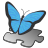 48px Butterfly template.svg