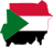 Флаг-карта Судана