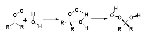 CarbonylOxide Water Reaction.svg