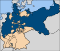 Расположение Пруссии в Германской империи