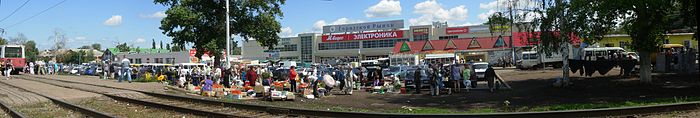 ТСК «Городской рынок» на улице Уфимской