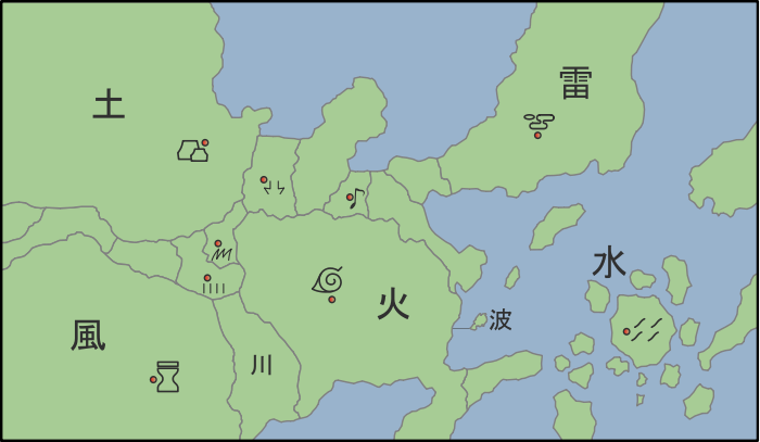 Naruto World Map.svg