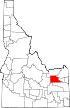 Map of Idaho highlighting Jefferson County.svg