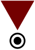 Maroon triangle penal.svg