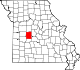 A state map highlighting Benton County in the western part of the state.