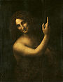 Saint Jean-Baptiste, by Leonardo da Vinci, from C2RMF retouched.jpg