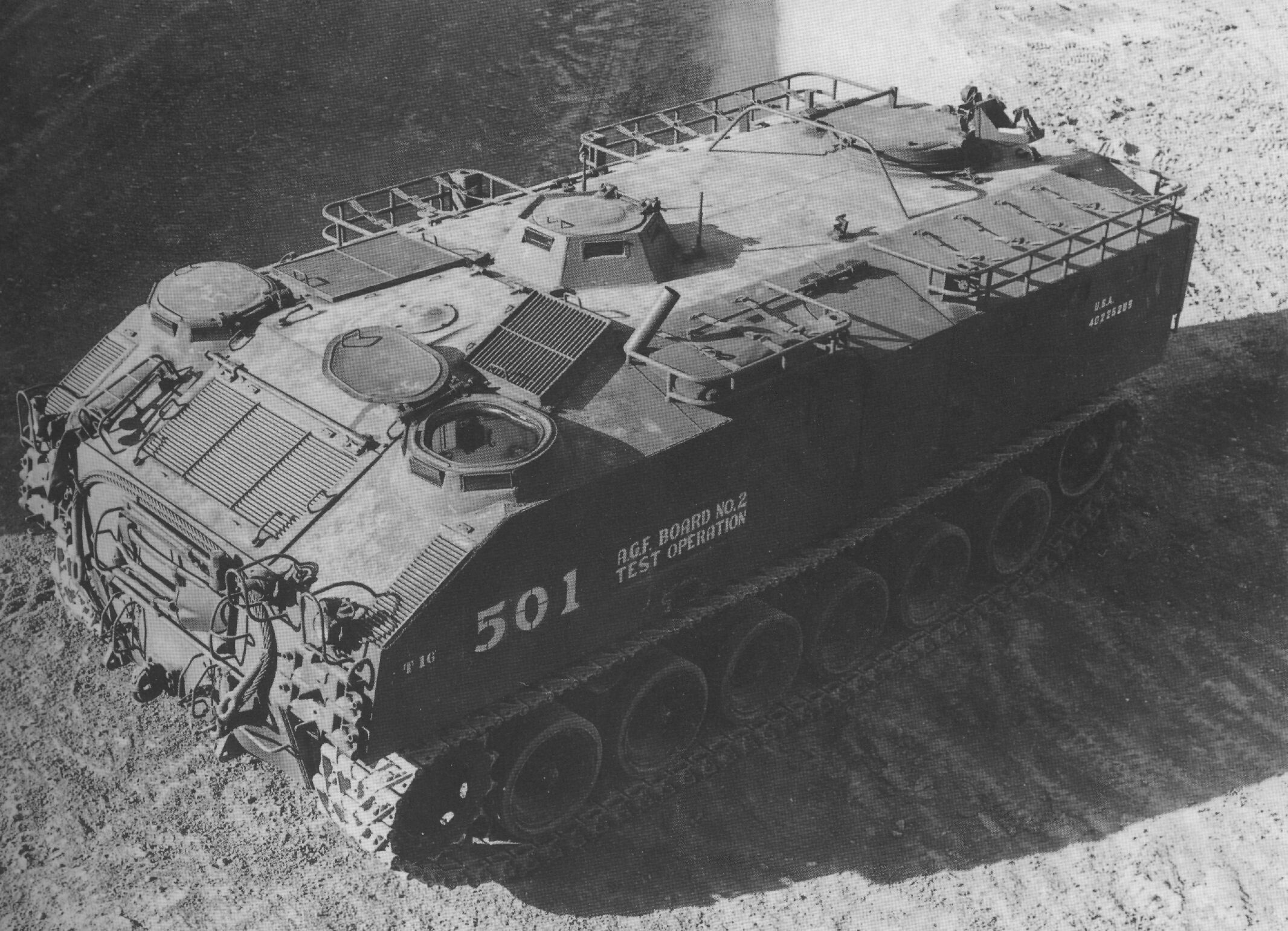 M44 на испытаниях в Форт-Ноксе.
