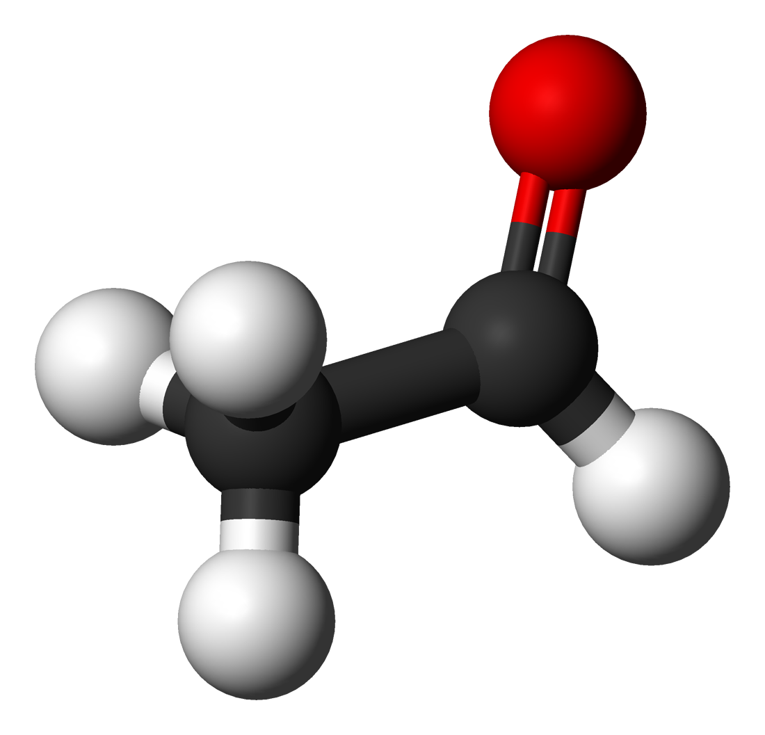 Молекула этаналь