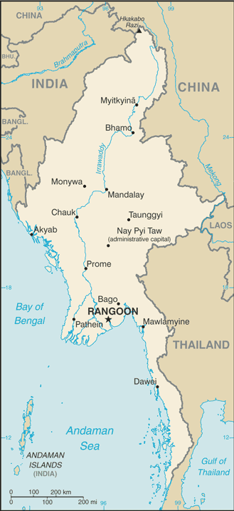 Реферат: Государство Бирма