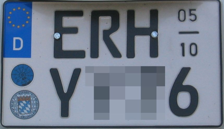 Транзитные номера германии