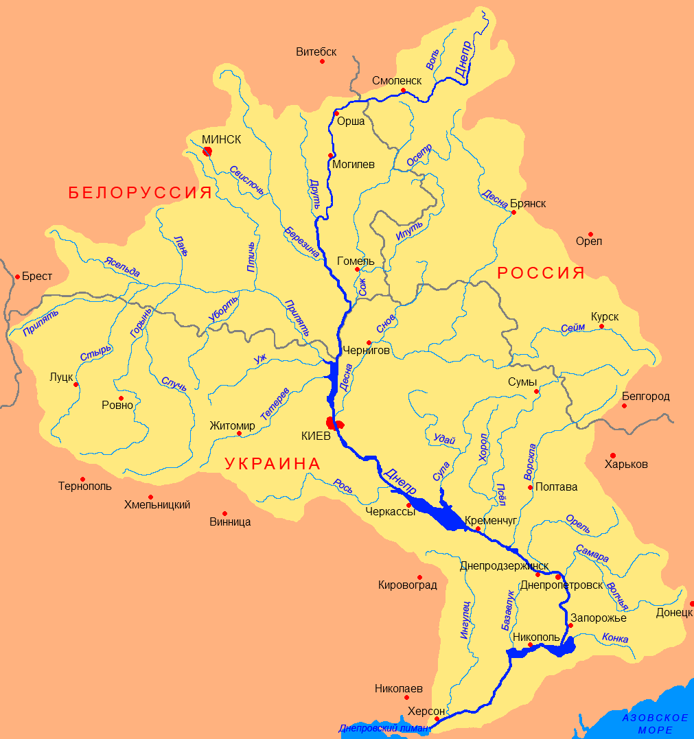 Реферат: Головні річки України