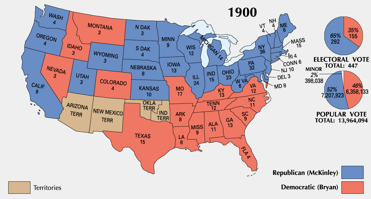 Реферат: Президентские выборы в США 1900