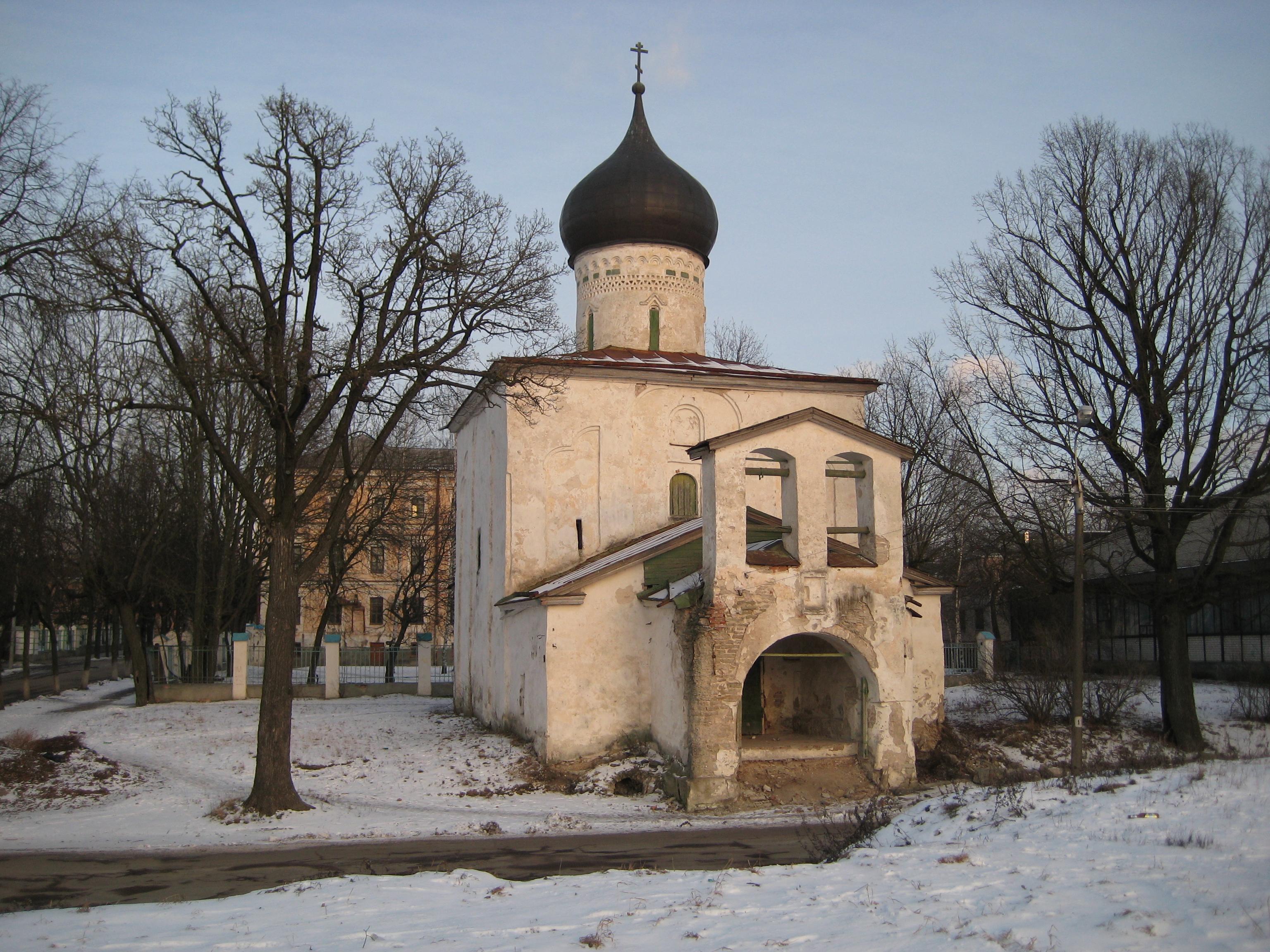 Псков храм Сергия с Залужья