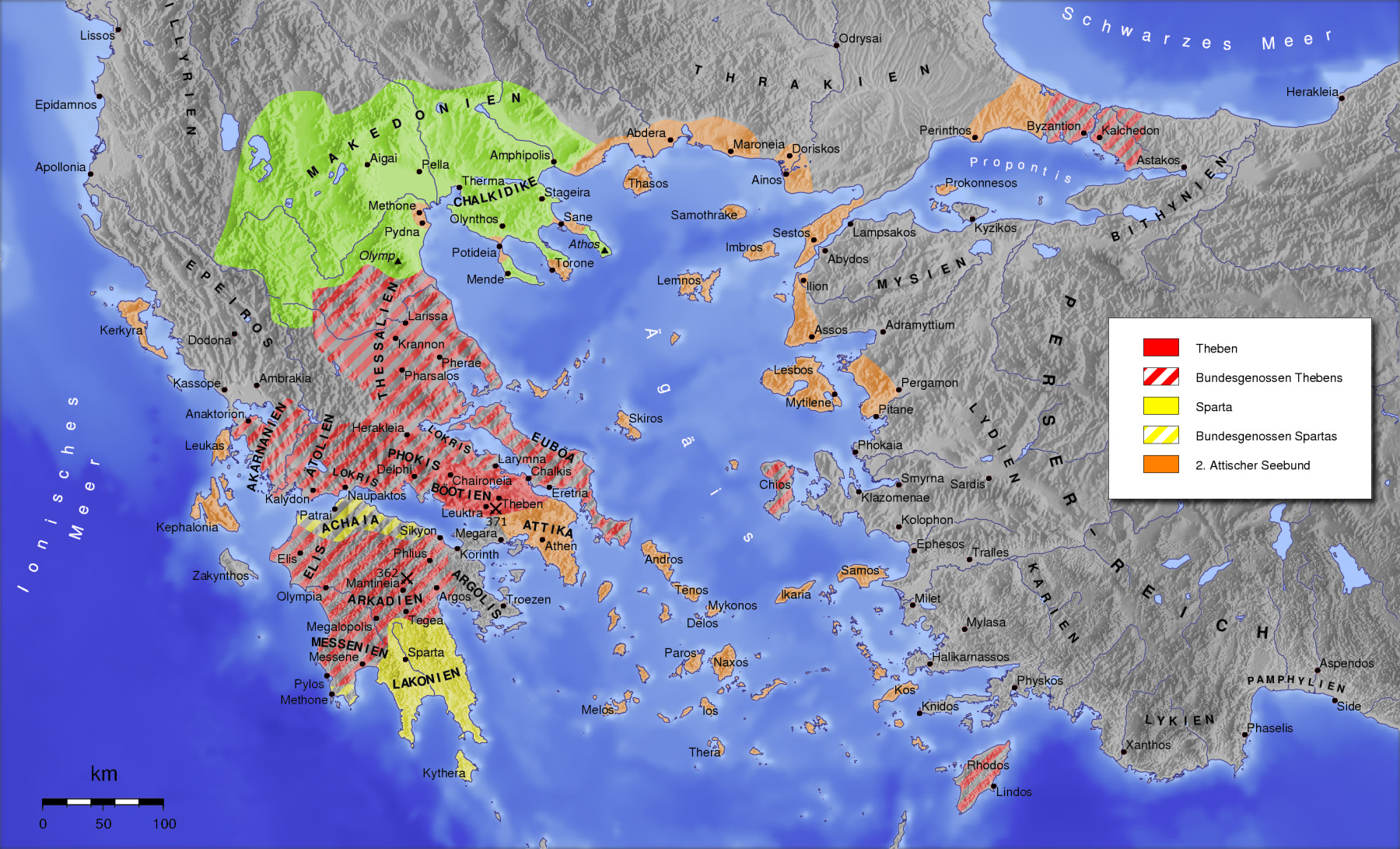 Реферат: Пелопонесский союз