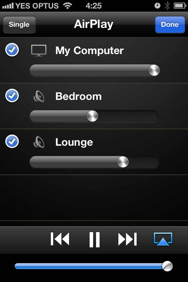 Fastcast airplay