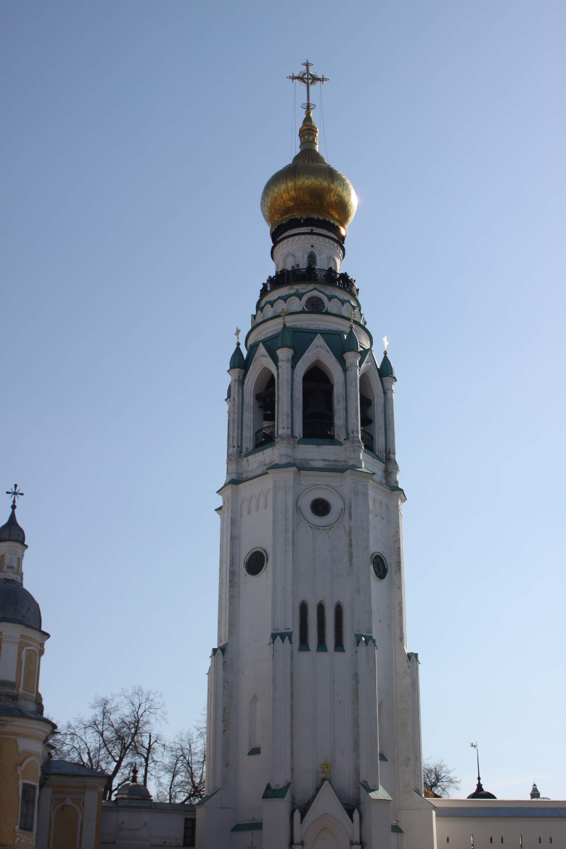 Колокольня Софийского собора Вологда колокола