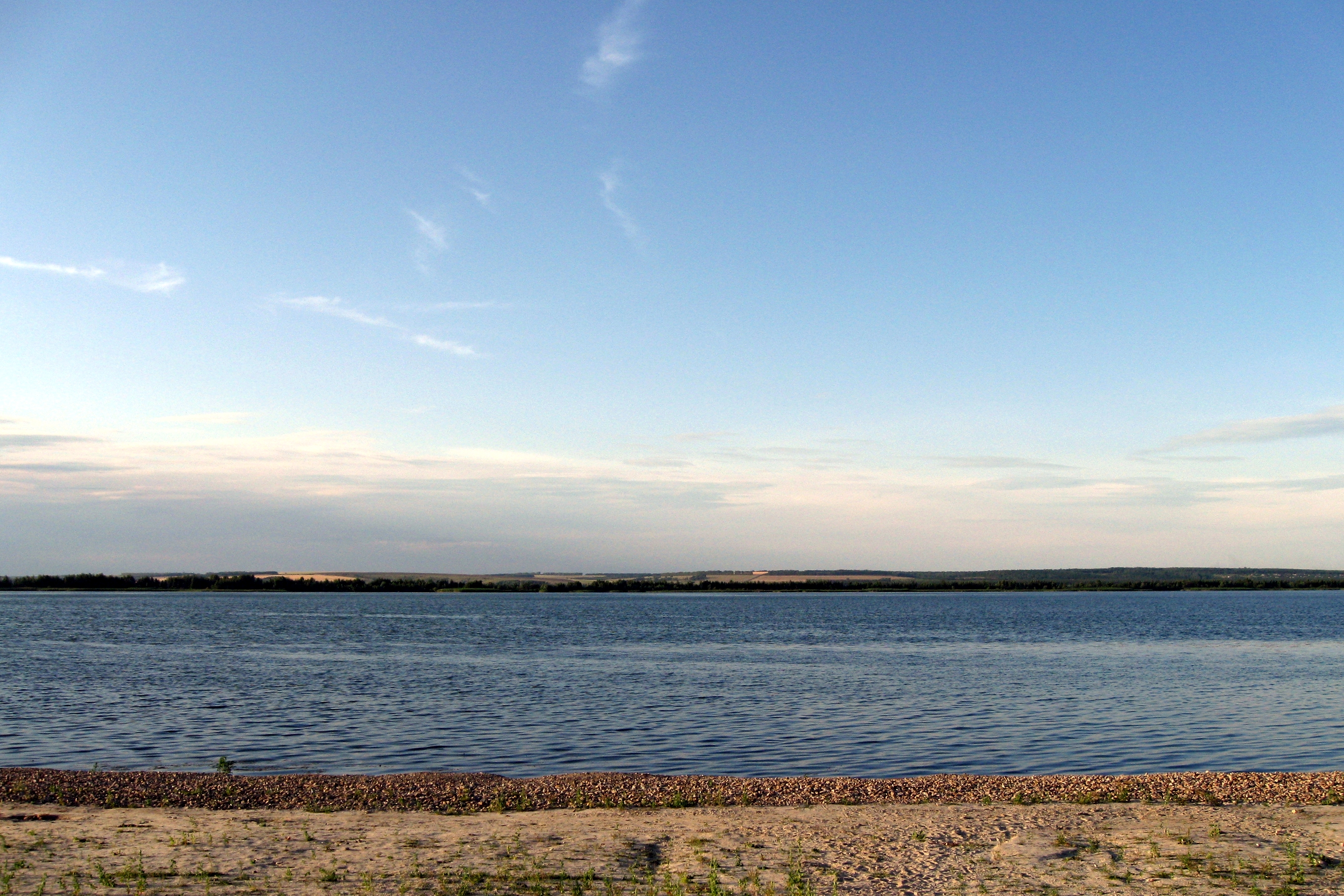 Курчатовское море пляж