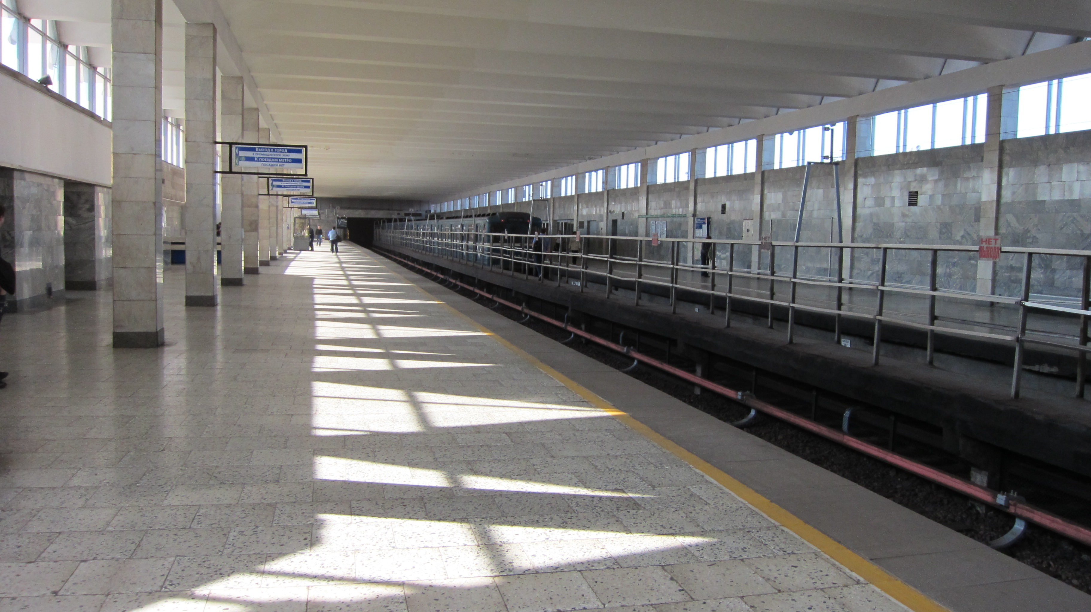 Метро Петербурга станция Рыбацкое