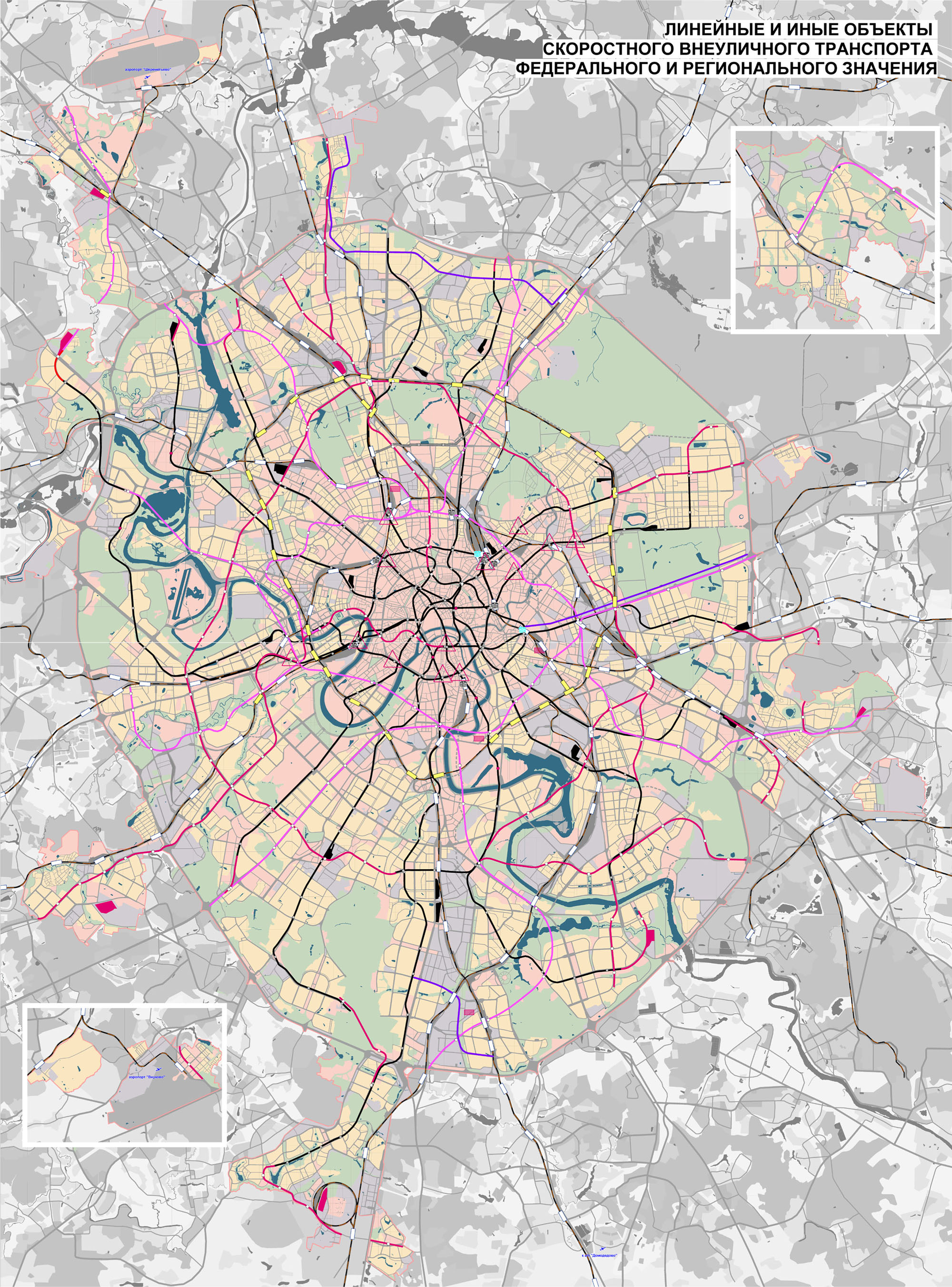 Перспективная карта метро москвы до 2025 года на карте