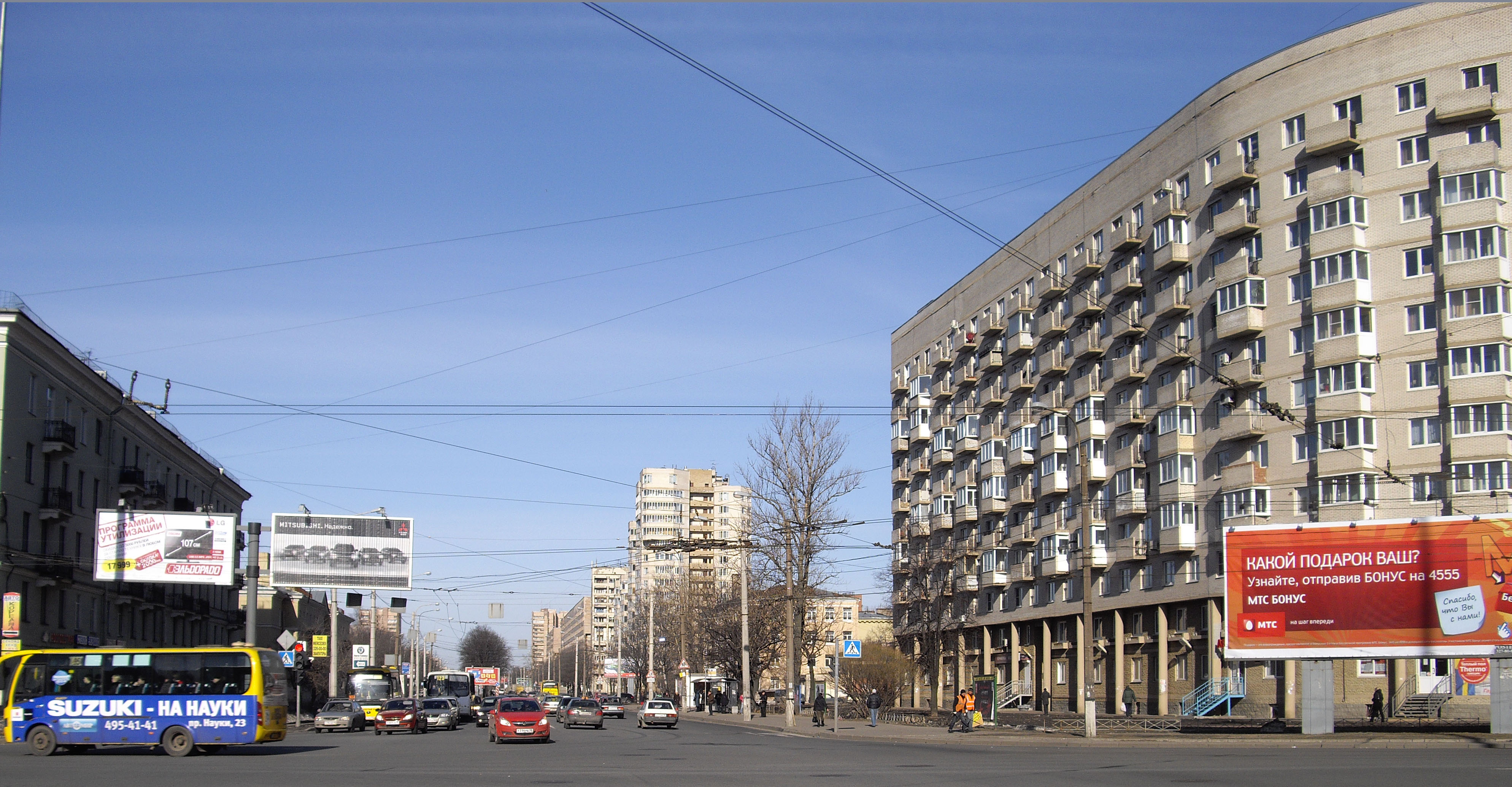 Проспект Непокоренных СПБ