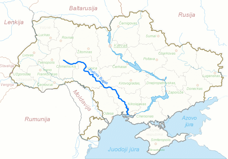 Южный Буг (река) - Украина - Планета Земля