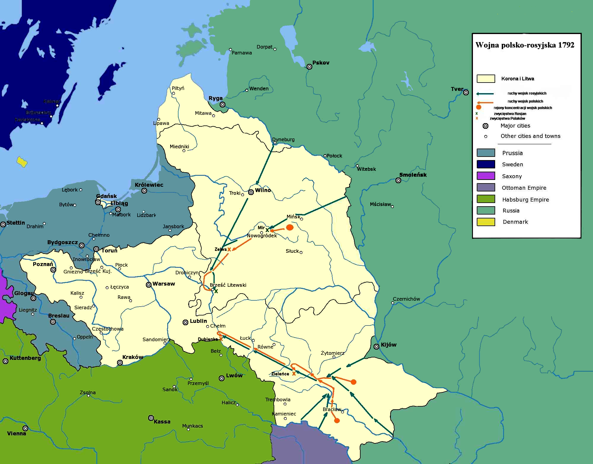Реферат: Русско-польские войны