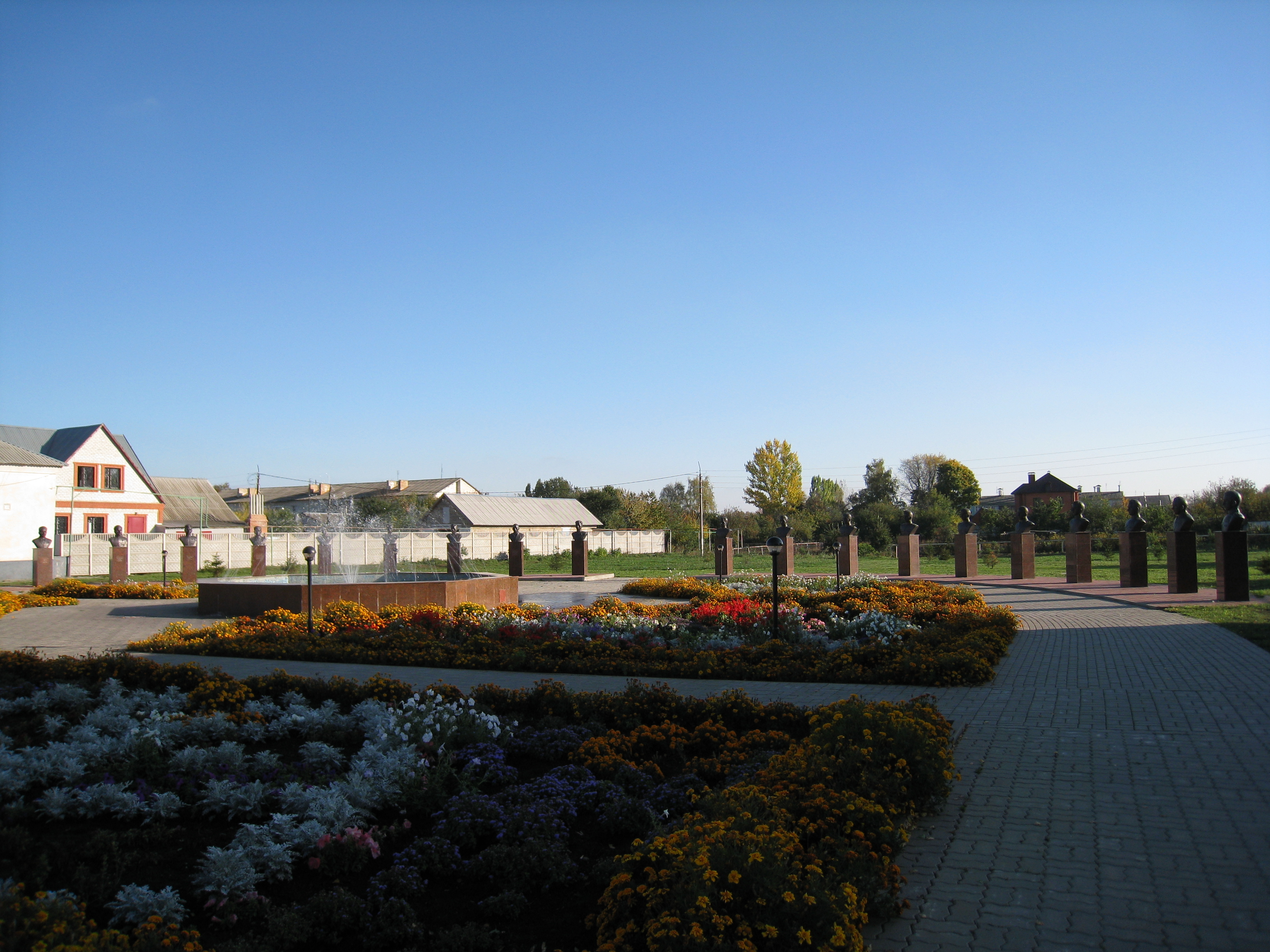 Аллея славы Прохоровка