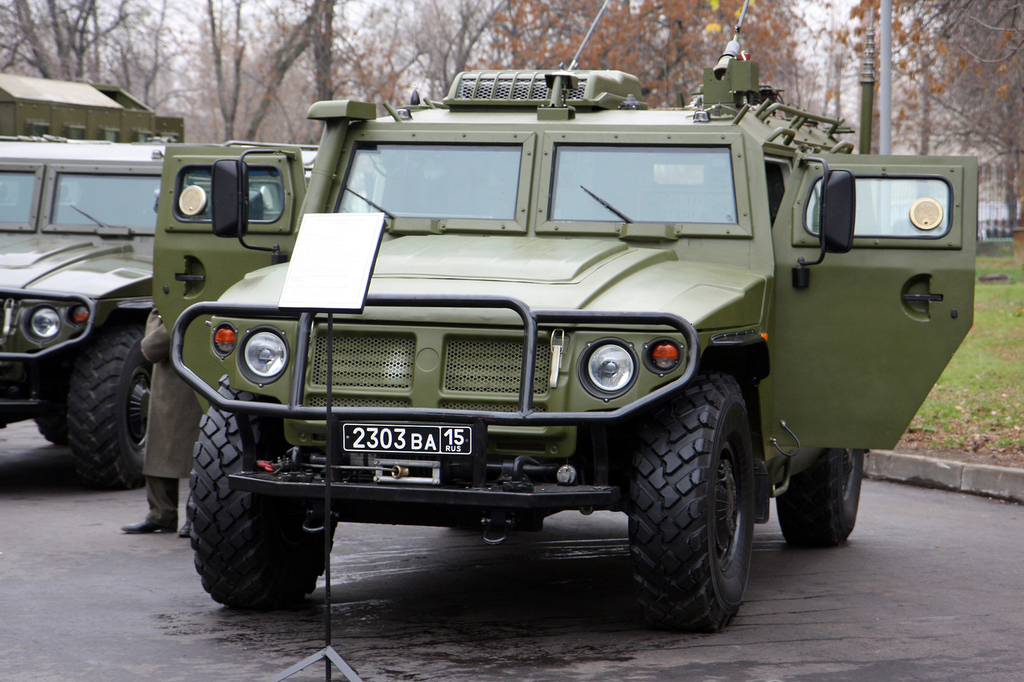 Российские военные автомобили