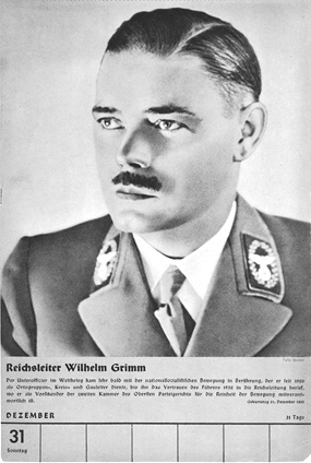 Реферат: Вильгельм Гримм рейхсляйтер