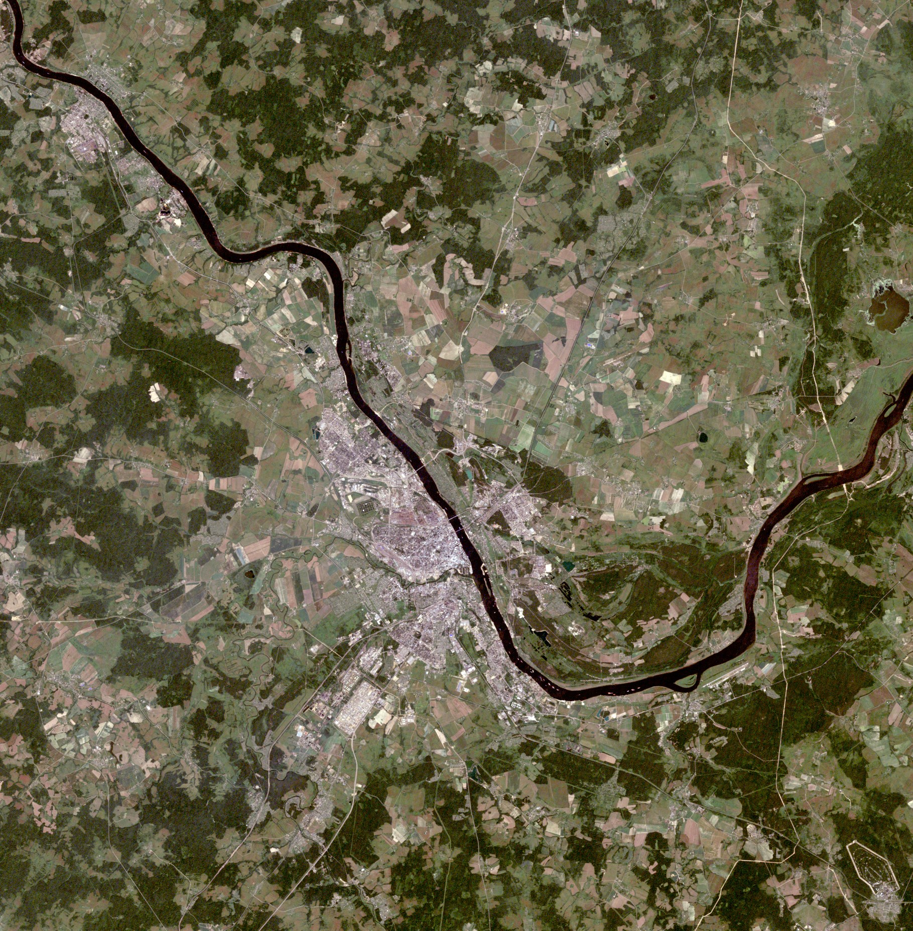 Спутниковая карта Ярославля