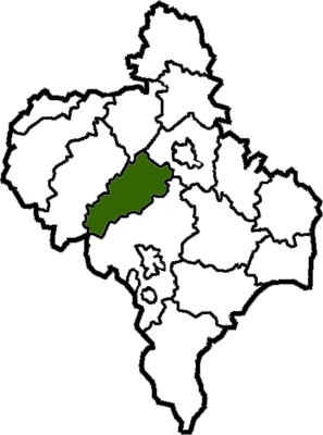 Богородчанский район на карте