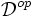 \mathcal{D}^{op} 