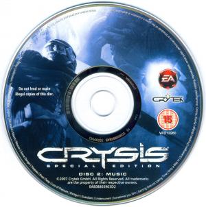 Обложка альбома «Crysis Special Edition Soundtrack» (Инон Зур (англ. Inon Zur), )